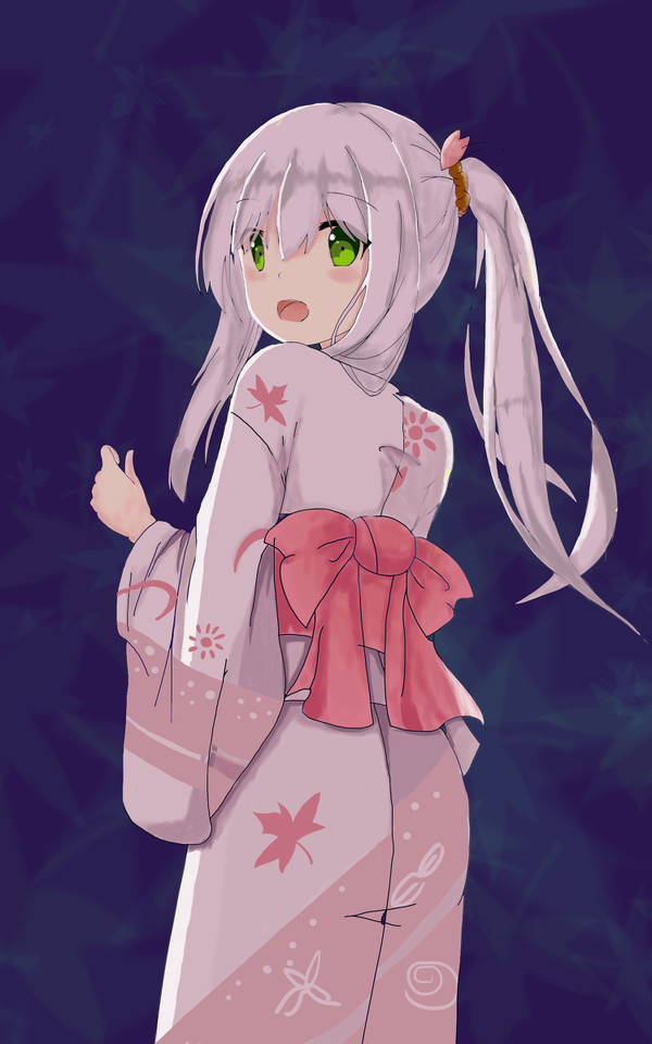 和服小女孩