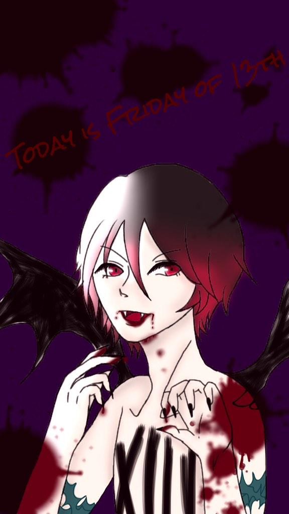 Today is Friday of 13th(*∂∀6)！！