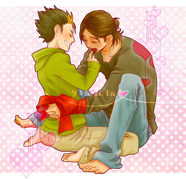 バレンタインとらくがきログ