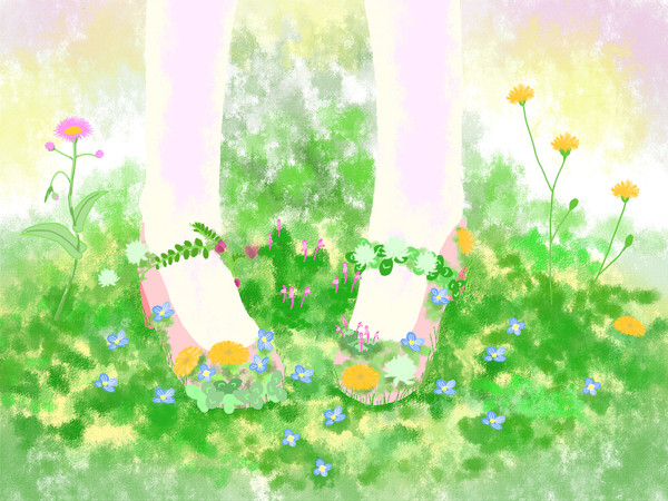 春はいつだって足元からやってくる