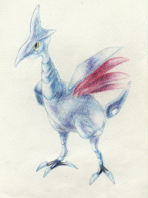 色鉛筆で描いたポケモン
