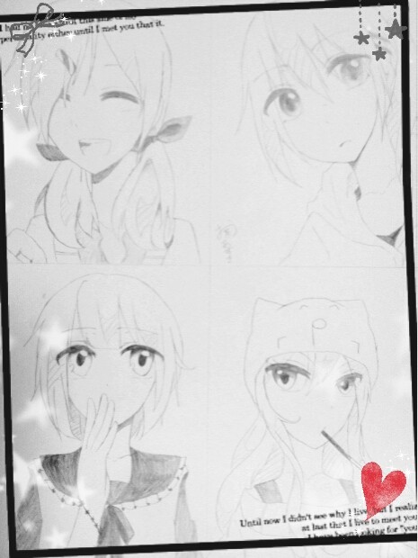落書き。