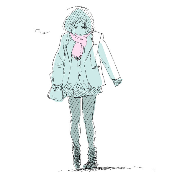 通学路 冬