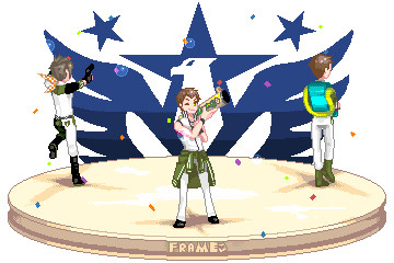 FRAME SR+風ドットヴィネット