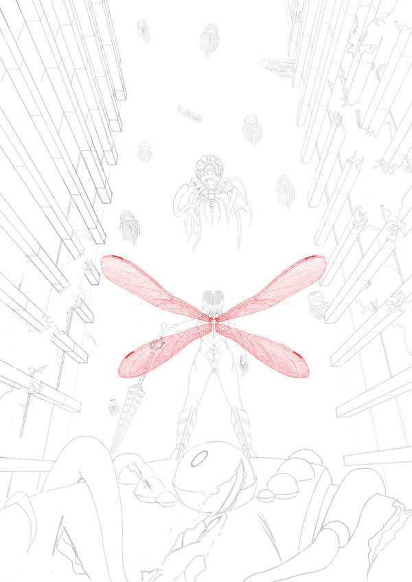 戦うイメージのイラスト