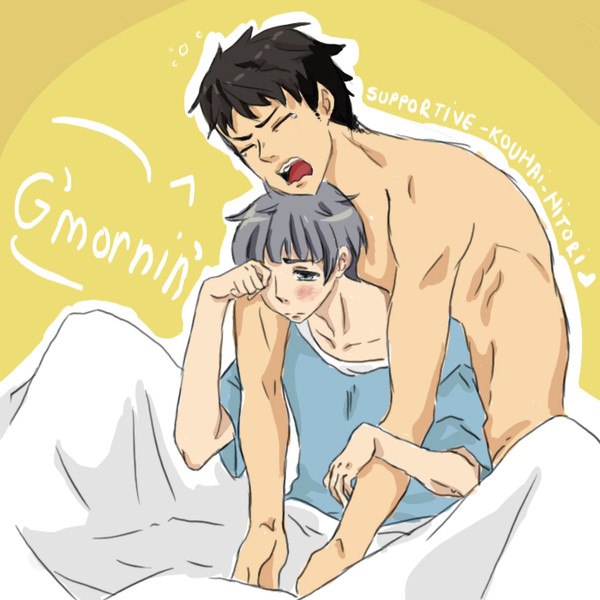 " The morning after. "