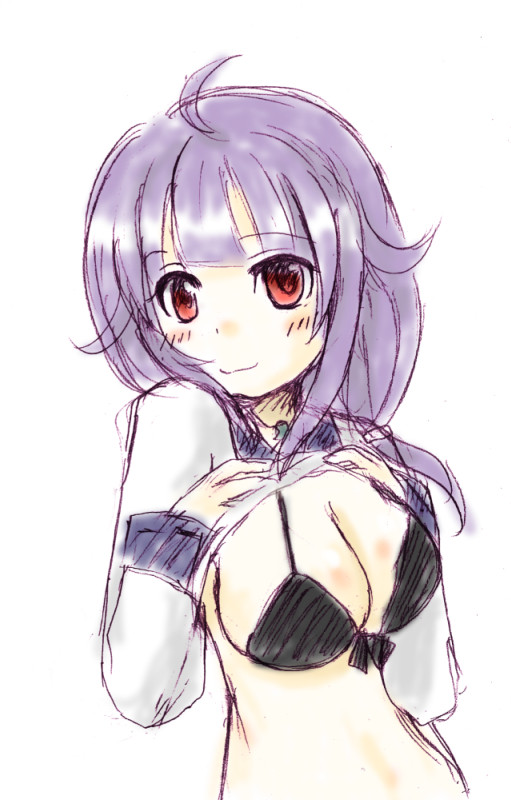 流行ってるらしいやつを大鯨ちゃんに着せてみた