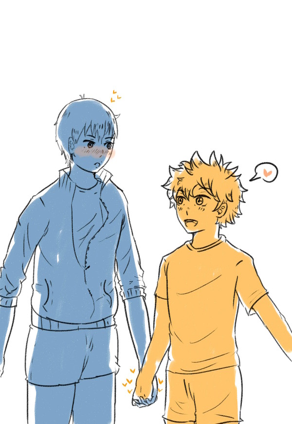 KageHina (Kagueyama x Hinata )
