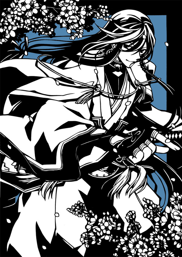 和泉守兼定×切り絵