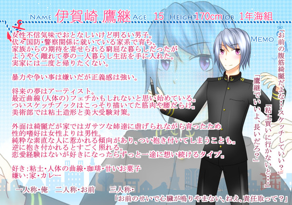【うみ学】伊賀崎鷹継【名簿】