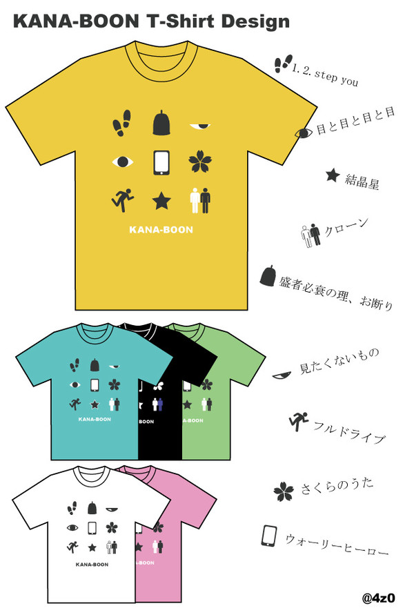 かなぶんTシャツ（デザイン案）