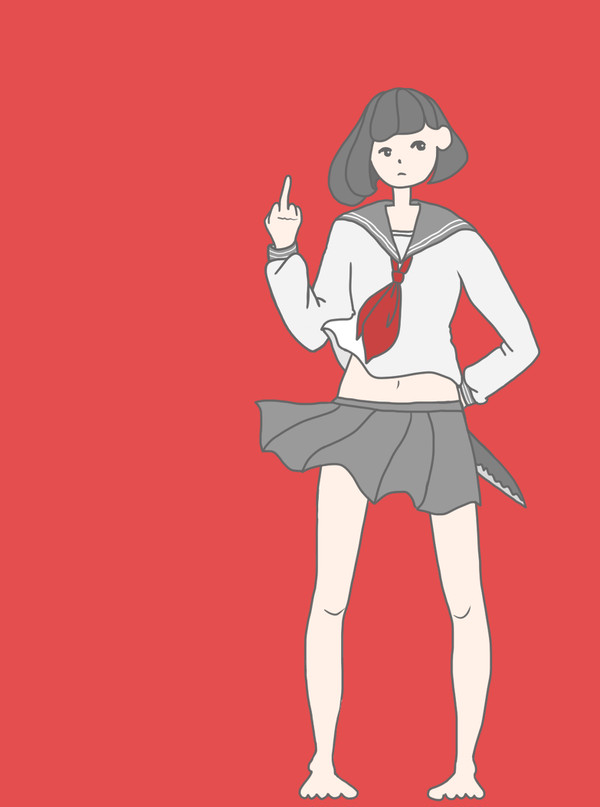 セーラー少女
