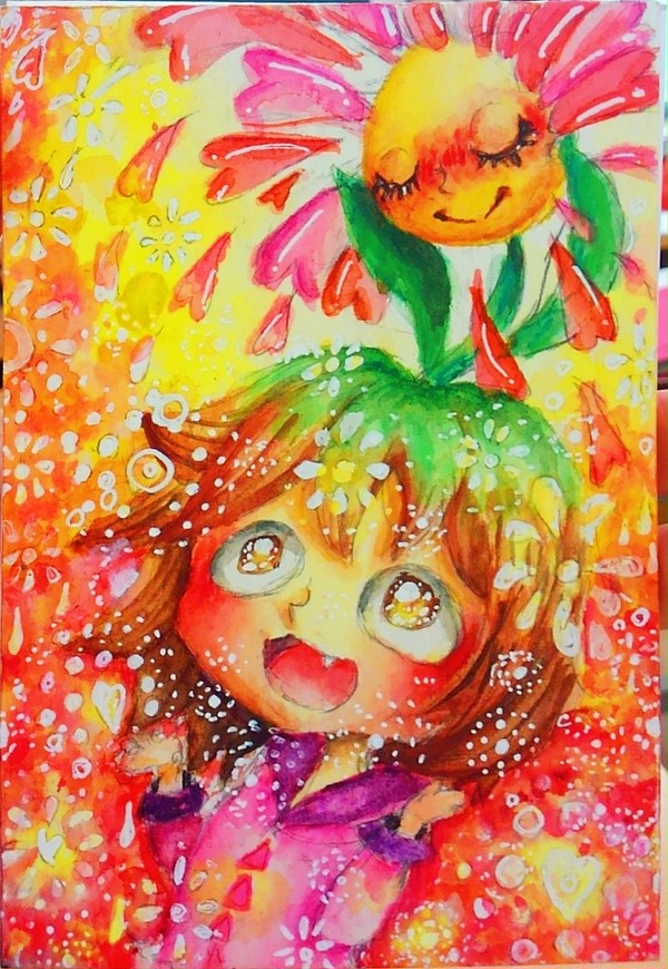 花が咲いたよ