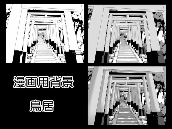 【素材】鳥居
