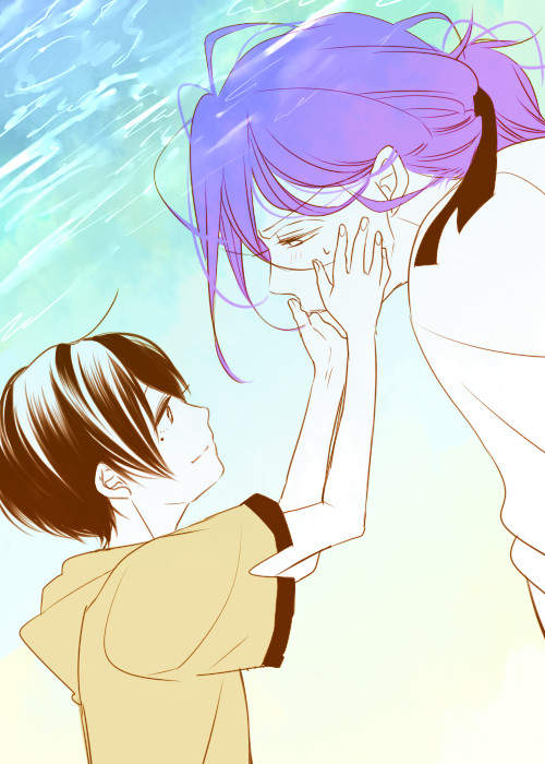 【紫氷まんが】おかえり❤にんぎょちん