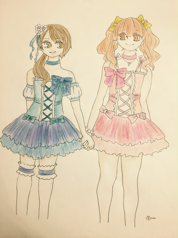 ゆかななのやつです。アナログ