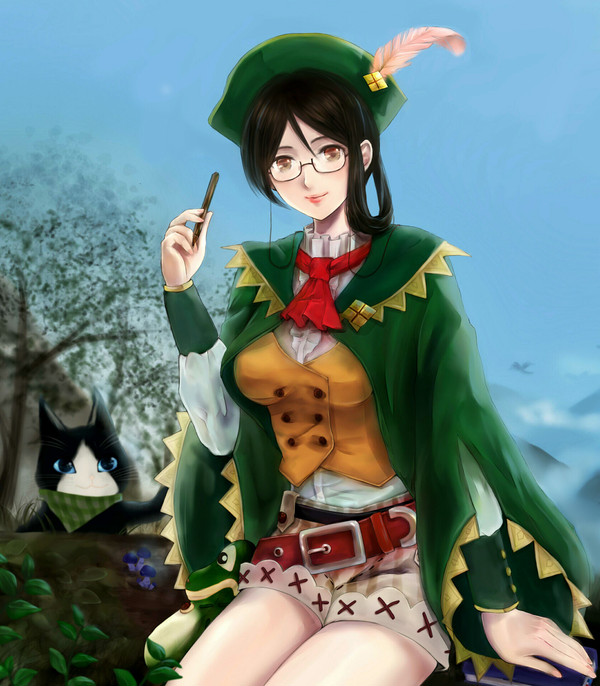 看板娘