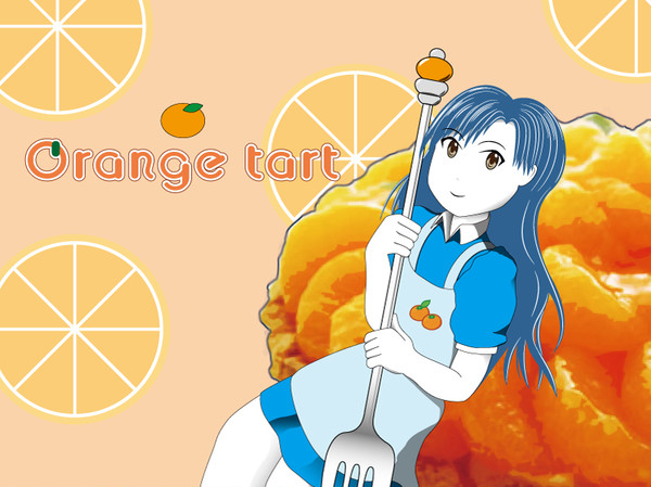 ちはミュ2015イラスト　お題：みかん