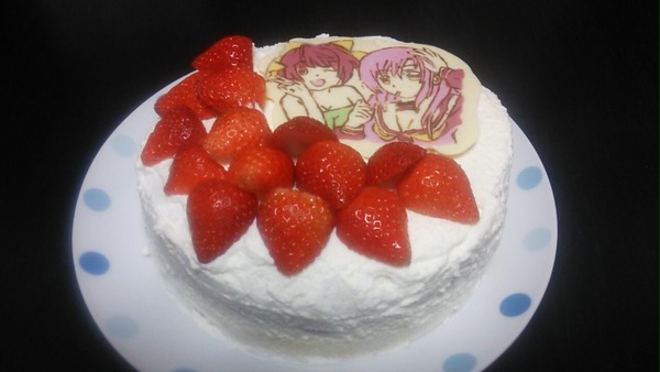 ヒナギク＆かのんちゃん誕生日ケーキ