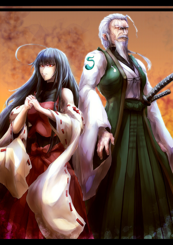 先代巫女と魂魄妖忌