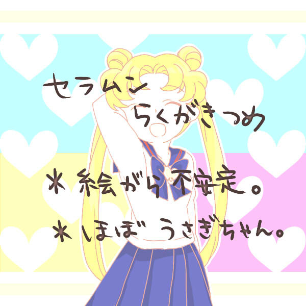 セラムン落書き詰め