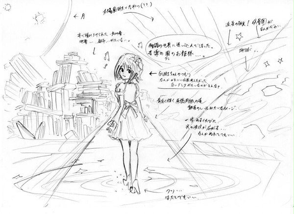 【文学×音楽（ボカロ）】アイデアスケッチ１