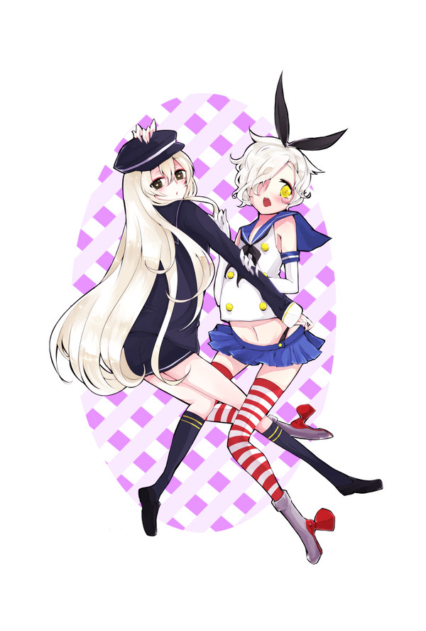 島風と五虎退ちゃん
