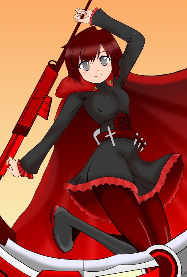 RWBY（暗殺教室トレス絵）