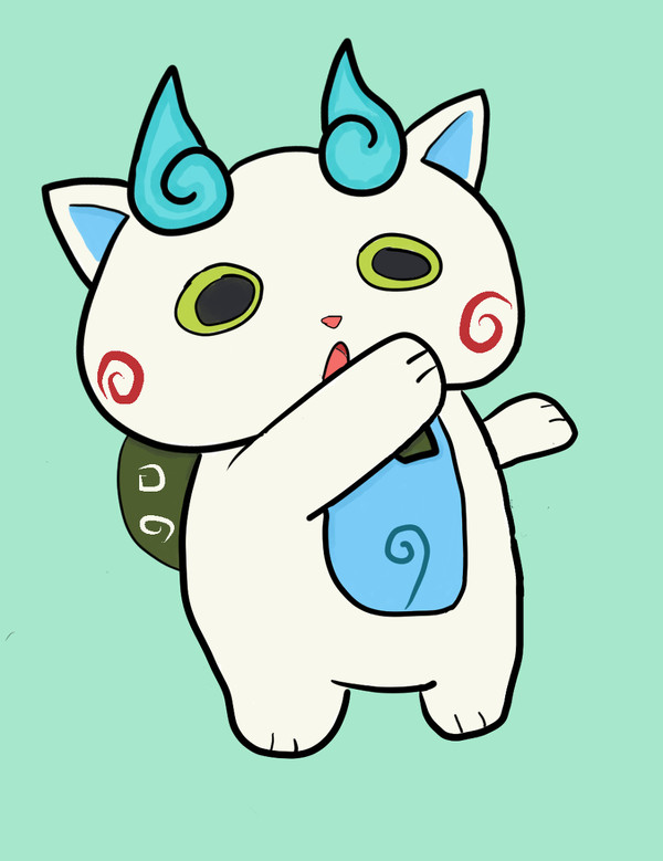 コマさん決めポーズ