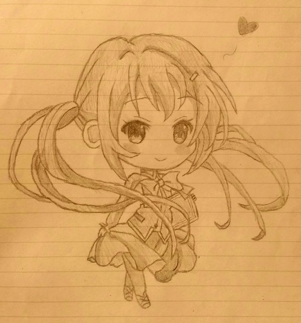 リゼさん模写〜♪
