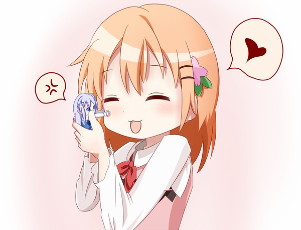 ココア「チノちゃんかわいいでチュねぇ～」