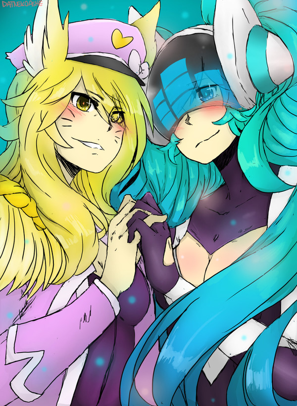 Popstar Ahri and DJ Sona