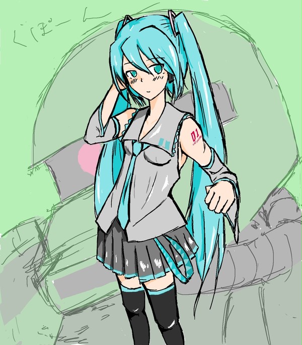 ミクの日2015記念絵うｐ