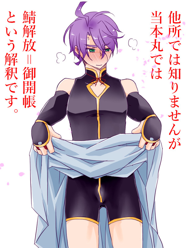 初期刀選択は歌仙推し