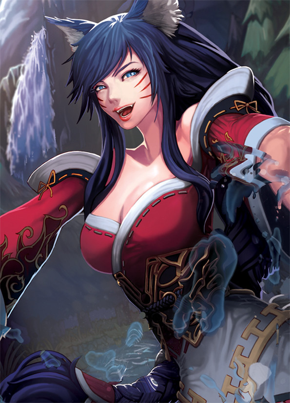 LoLFan art ahri Cooperationbook