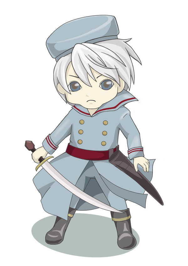 軍服少年