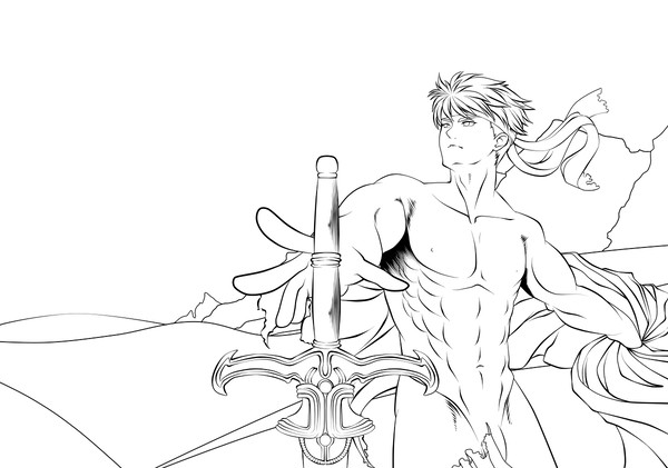 Ike (Lineart)