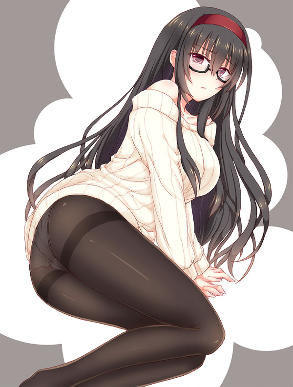 たてセタ黒タイツ