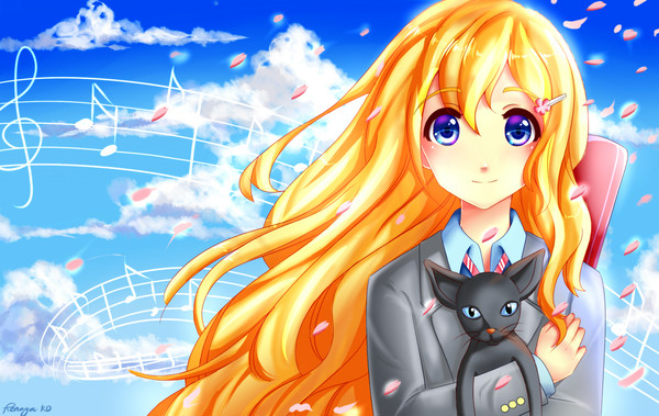Miyazino Kaori Fanart  宮園 かをり