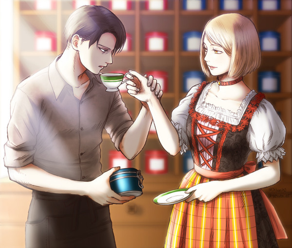 【コラボ】紅茶店のリヴァペト