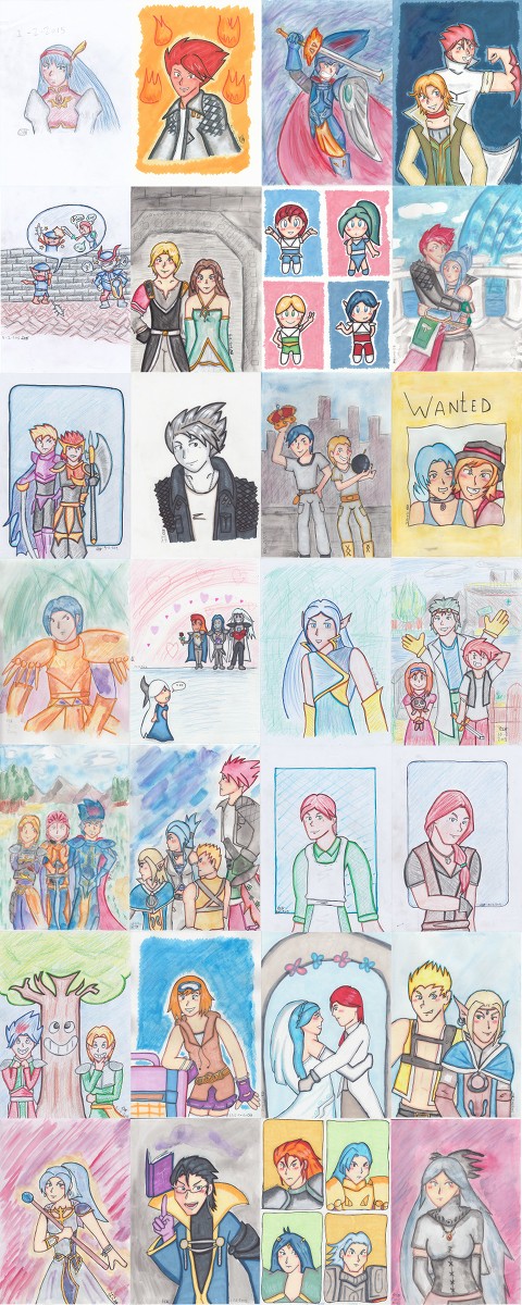 One month of Lufia