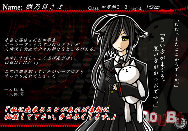 【db】猫乃目 さよ【出席簿】