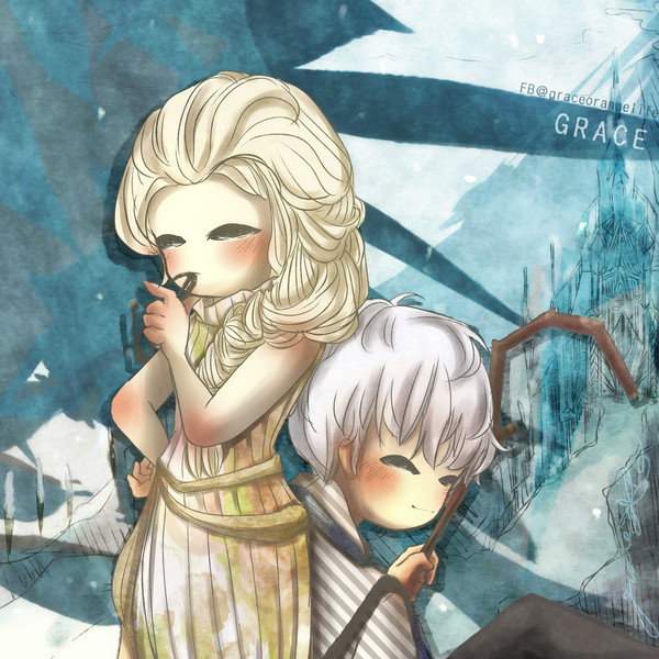 ホワイトデー x Elsa & Jack Frost.