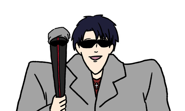 FBで例の顎