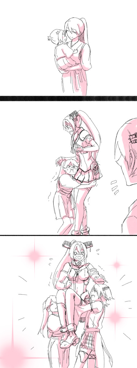 大和ちゃんと鳳翔さんと