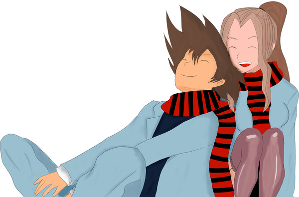 Taichi & Mimi at school recess