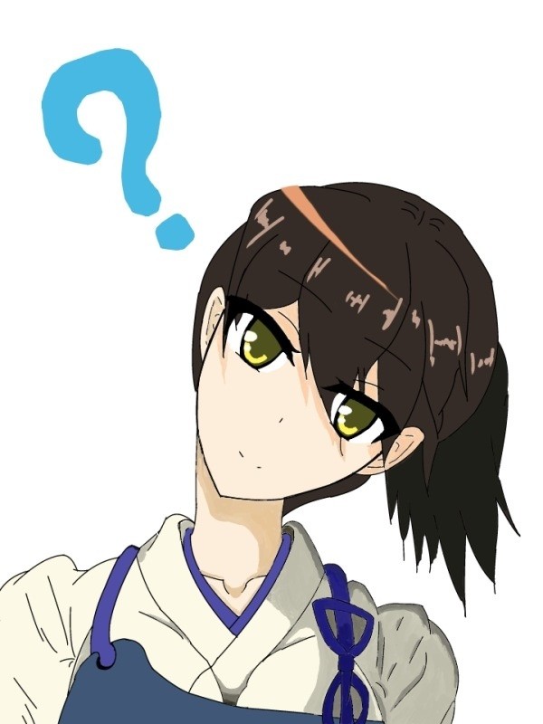私の顔に何かついていて？