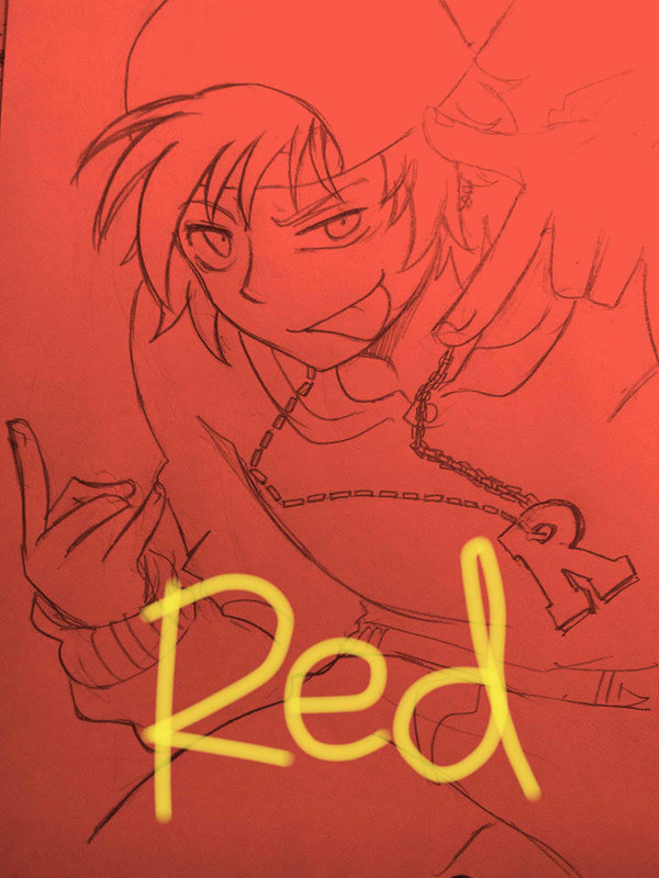 DF RED & BLUE 擬人