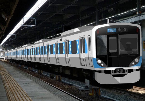 名四鉄道2980系　豊橋行快速急行