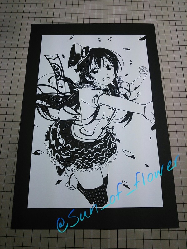【切り絵】園田海未